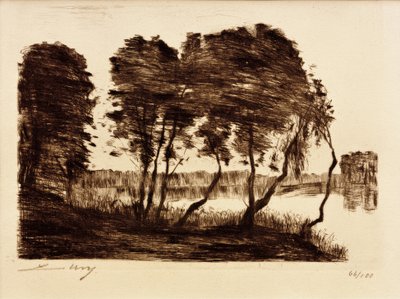Schlachtensee I von Lesser Ury