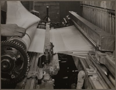 Webstuhl von vorne von Lewis Wickes Hine