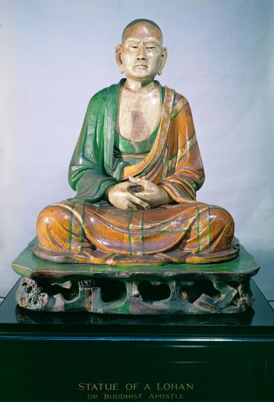 Steinzeug Luohan, Liao-Dynastie von Liao Dynasty Chinese School