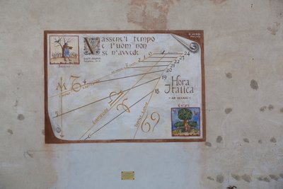 Sonnenuhr, Meridian, Aiello del Friuli, Friaul, Italien von Unbekannt Unbekannt
