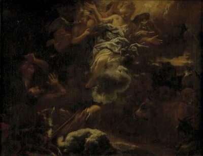 Die Verkündigung an die Hirten von Lieven Mehus