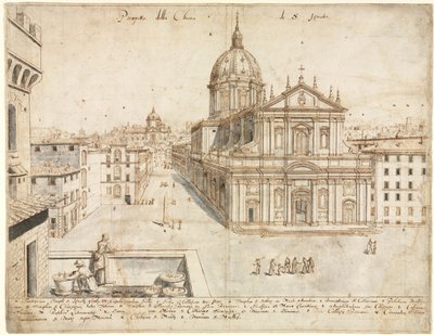 Achtzehn Ansichten von Rom: Die Kirche Sant
