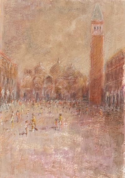 Markusplatz Venedig 2 von Lincoln Seligman