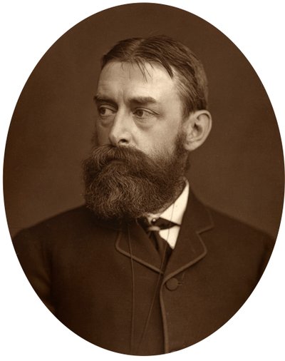Edward John Poynter, Präsident der Royal Academy, 1880 von Lock and Whitfield
