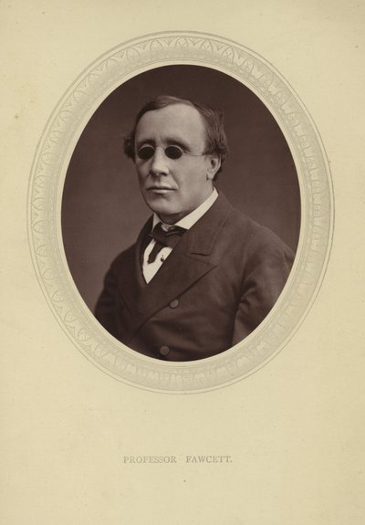 Porträt von Professor Henry Fawcett von Lock and Whitfield