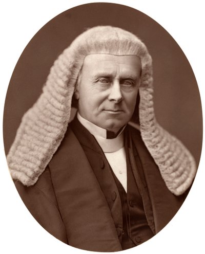Right Hon Henry Bouverie Brand, MP, Sprecher des Unterhauses, 1876 von Lock and Whitfield