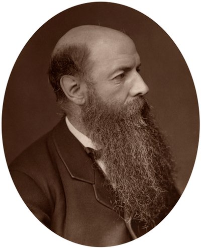 Sir Wilfrid Lawson, Politiker, Abgeordneter für Carlisle, 1882 von Lock and Whitfield