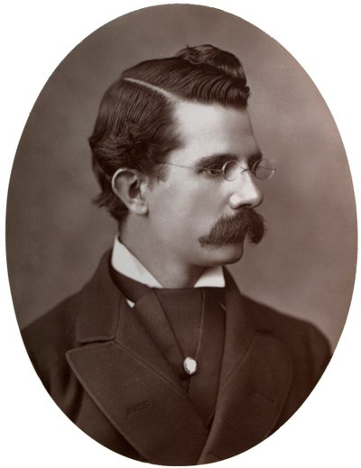 William Black, britischer Romanautor, 1877 von Lock and Whitfield