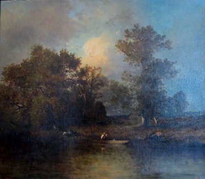 A ras del agua von Leon-Victor Dupre