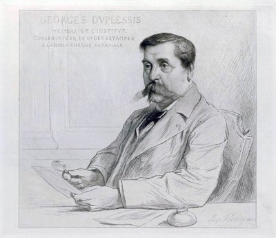 Georges Duplessis von Leopold Flameng