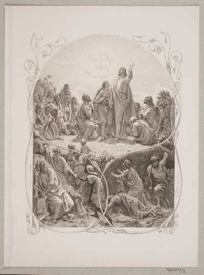 Illustration zu "Das Vaterunser" von Lorenz Frølich