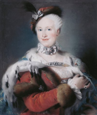 Porträt der Infantin Maria Luisa von Spanien von Lorenzo Baldissera Tiepolo