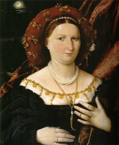 Porträt von Lucina Brembati von Lorenzo Lotto