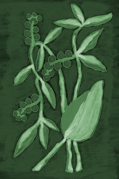 Botanische Grüntöne von Lori Ann Folz