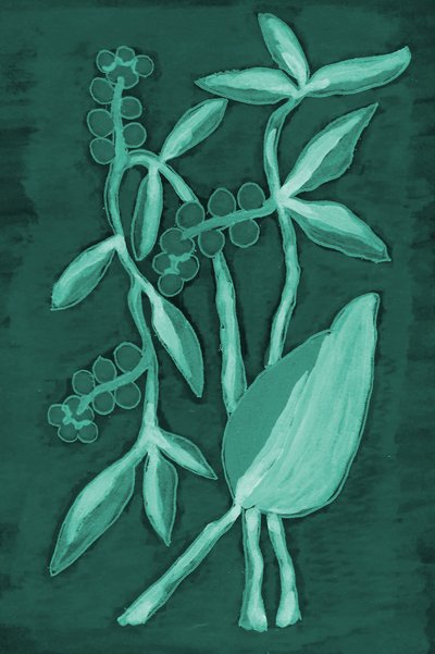 Tiefgrüne Botanicals von Lori Ann Folz