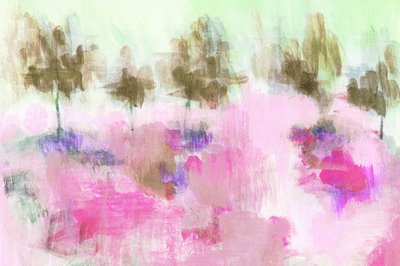 Träumerisches rosa Feld von Lori Ann Folz