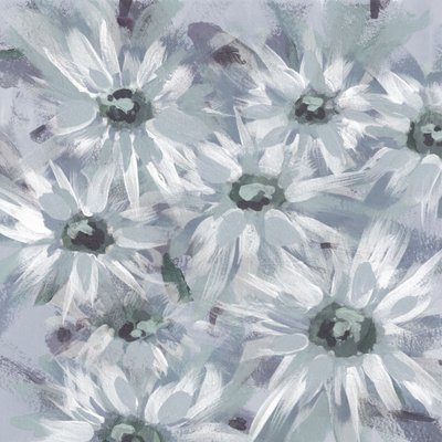 Weiche Blaue Gänseblümchen von Lori Ann Folz
