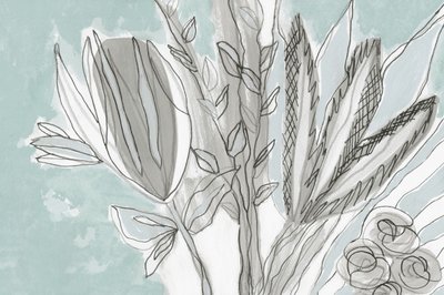 Weiches botanisches Abstrakt von Lori Ann Folz