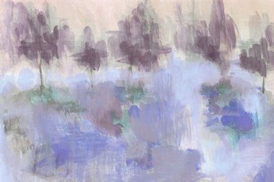Baumpark 2 Periwinkle Blau von Lori Ann Folz