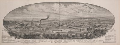 Fabrikstadt Pullman und Wagenwerke der Pullman