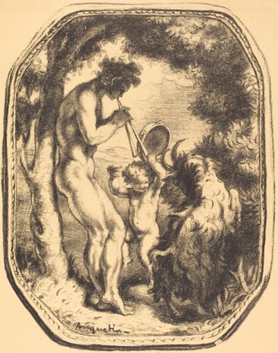 Le Talion, La Cage, Ceux qui restent, Fortune, 1898 von Louis Anquetin
