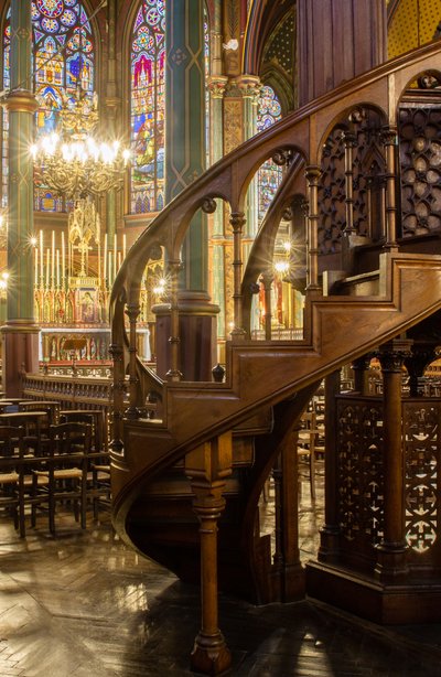 Kirche Saint-Eugène-Sainte-Cécile, Paris, 2023 von Louis Auguste Boileau