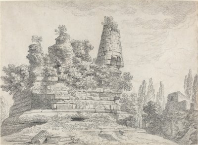 Das Grab der Horatier und der Curatier in Albano von Louis Chaix
