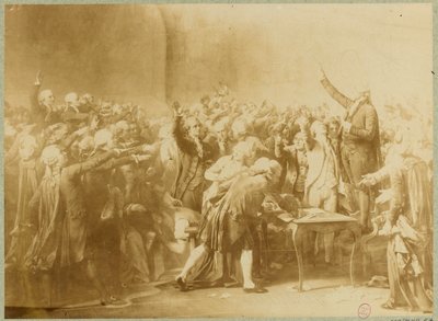 Der Ballhausschwur, 20. Juni 1789 von Louis Charles Auguste (after) Couder