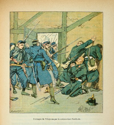 Die Armee der Loire von Eugene Sergent, genannt Grenest, illustriert von Louis Bombled (Französisch-Deutscher Krieg; Feldzug von 1870-1871): am 9. Dezember von Louis Charles Bombled