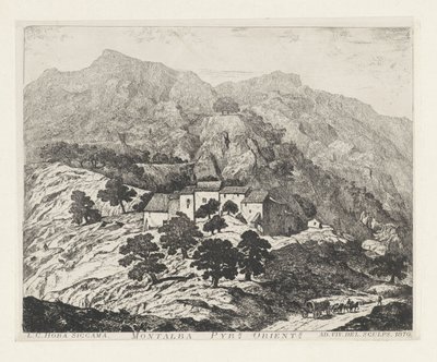 Montalba-le-Château (Frankreich) von Louis Charles Hora Siccama