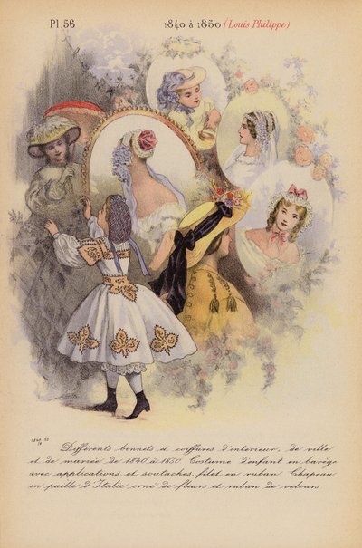 Französische Mode: 1840 bis 1850, Louis-Philippe von Louis Colas