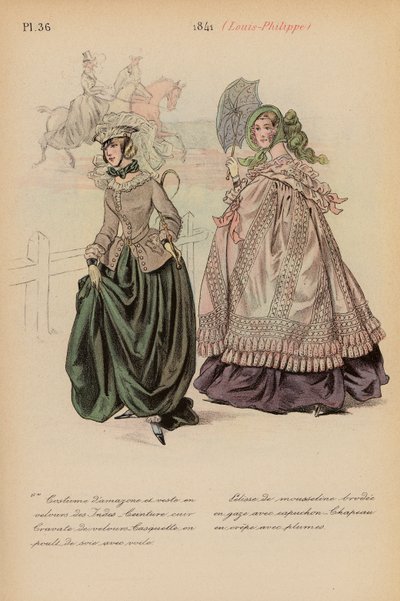 Französische Mode: 1841, Louis-Philippe von Louis Colas