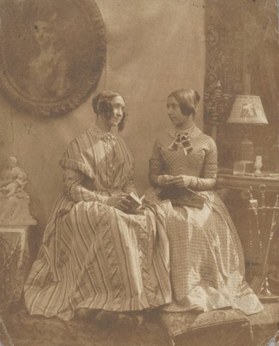 Die Frau und Tochter des Künstlers, 1846-49 von Louis Désiré Blanquart Evrard