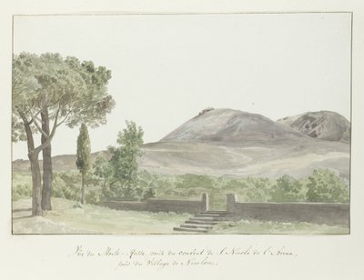 Ansicht des Monte Rosso beim Kloster San Nicolo d