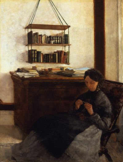 Die Mutter des Künstlers von Louis Eysen