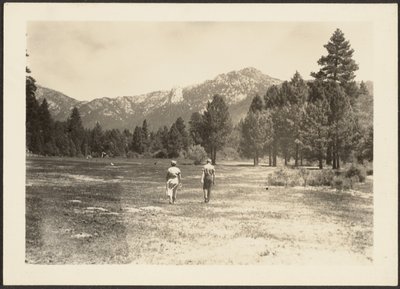 [Figuren in Berglandschaft] von Louis Fleckenstein
