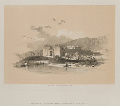 Ägypten und Nubien, Band II: Tempel von Kababshe, Nubien, 1848 von Louis Haghe