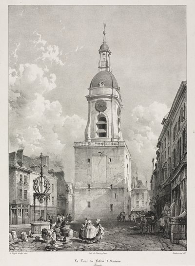 Malerische und romantische Reisen im alten Frankreich, Picardie: Der Glockenturm von Amiens, Picardie (Voyages pittoresques et romantiques dans l