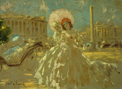 Place de la Concorde von Louis Icart