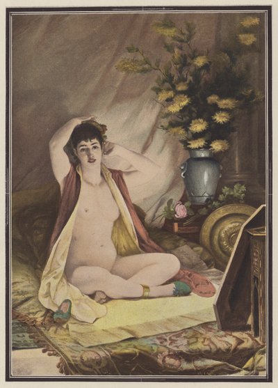 Vor dem Spiegel von Louis Jacquesson de La Chevreuse