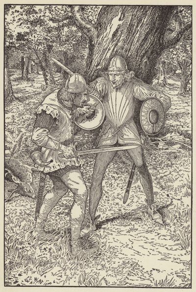 Gott sei Dank, guter Kerl, sagte Robin, ich möchte deinen Namen wissen von Louis John Rhead