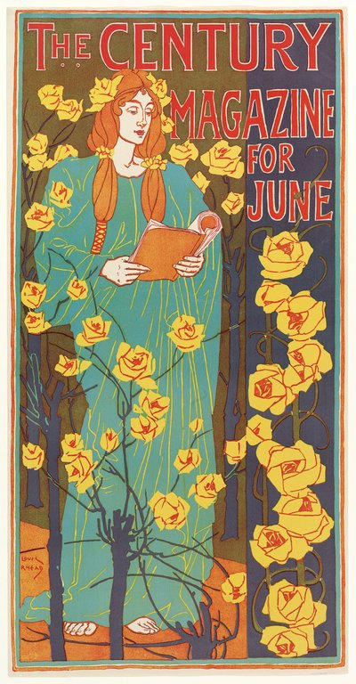 The Century Magazine für Juni, veröffentlicht 1896 von Louis John Rhead