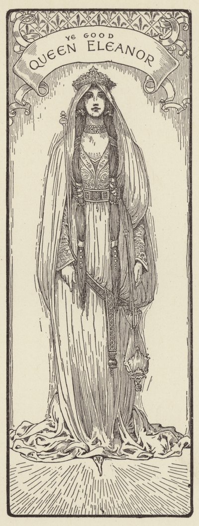 Die gute Königin Eleanor von Louis John Rhead