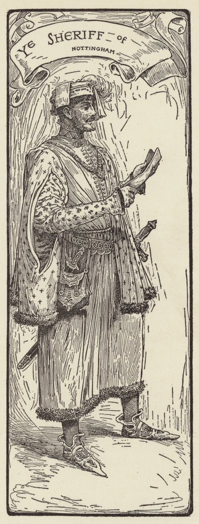 Der Sheriff von Nottingham von Louis John Rhead