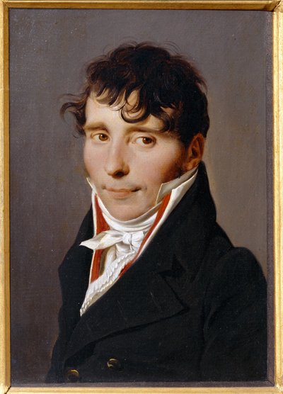 Monsieur Arnault de Gorse, Bruder des Schriftstellers Antoine Vincent Arnault von Louis Leopold Boilly
