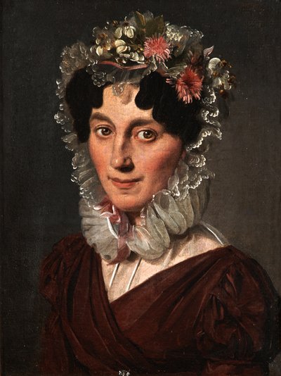 Porträt von Caroline (Sophie) Gast, geborene Veinheimer von Louis Leopold Boilly