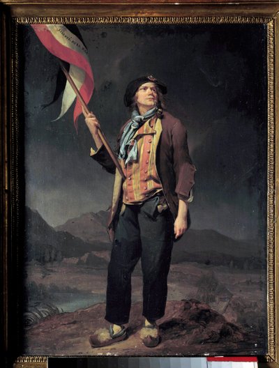 Porträt des Sängers Simon Chenard von Louis Leopold Boilly