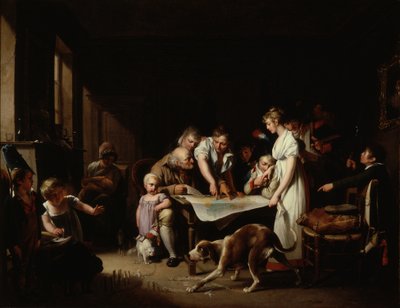 Das Verlesen des Bulletins der Großen Armee von Louis Leopold Boilly