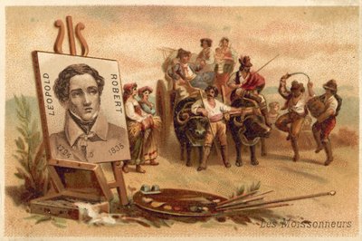 Die Erntearbeiter von Louis Leopold Robert von Louis Leopold Robert