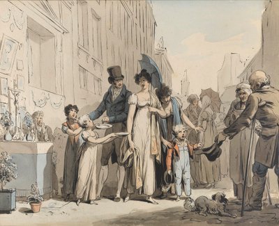 Louis-Léopold Boilly - Die kleine Kapelle von Louis Leopold Boilly